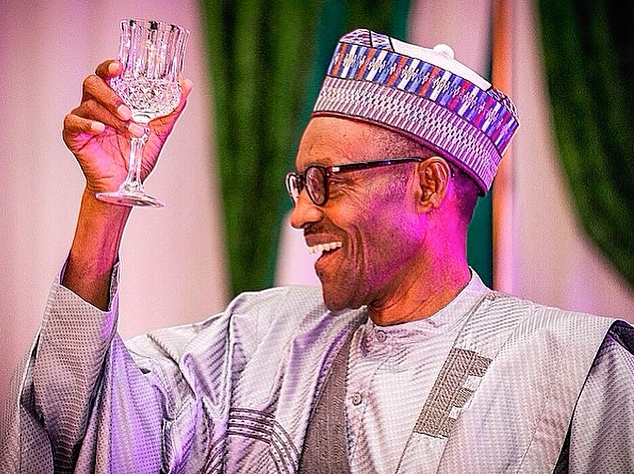 President buhari toast