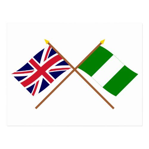 UK and Nigerial symbols